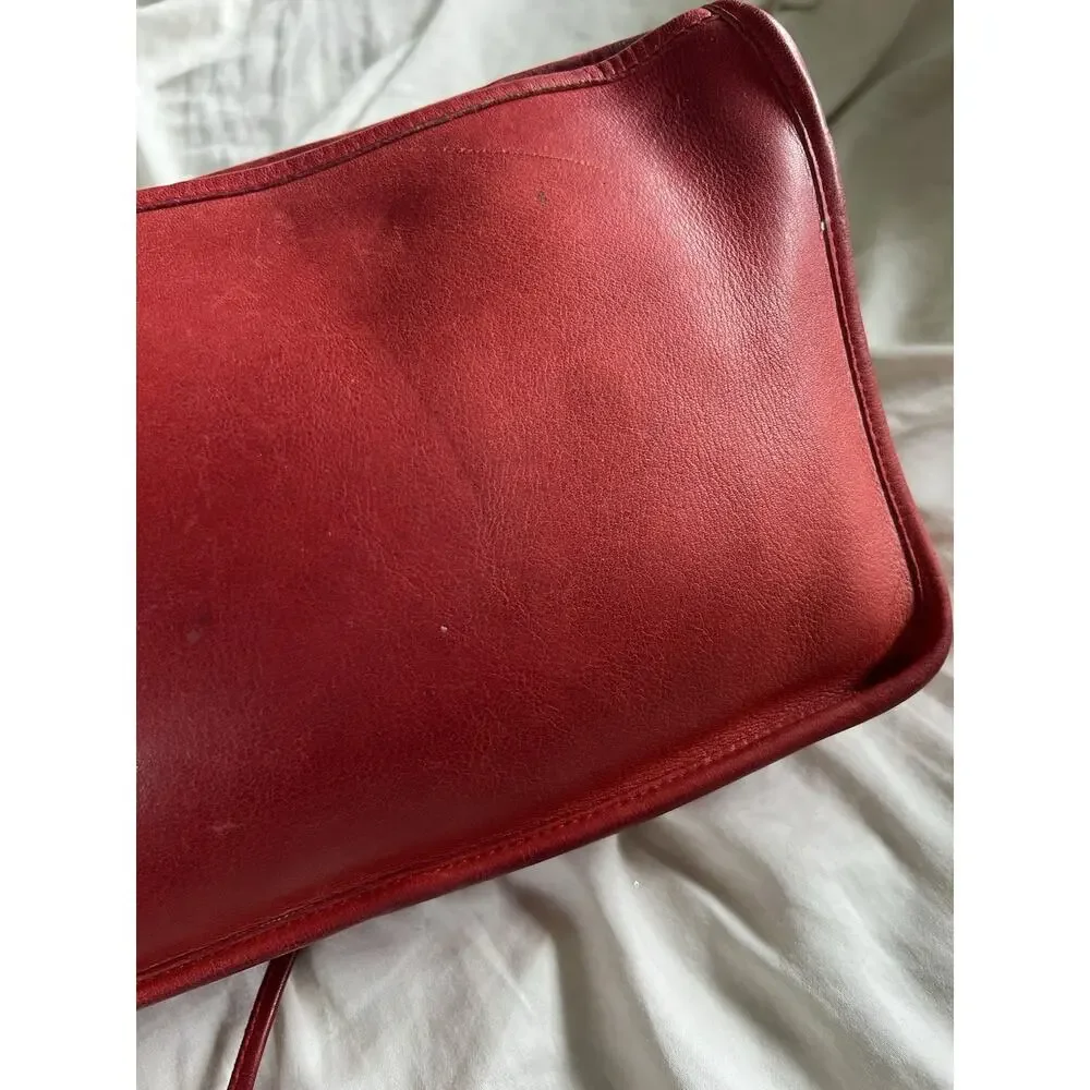 Coach Vintage Bonnie Cashin Basic Bag 6031 Zip Crossbody Clutch Bag RARE AS IS